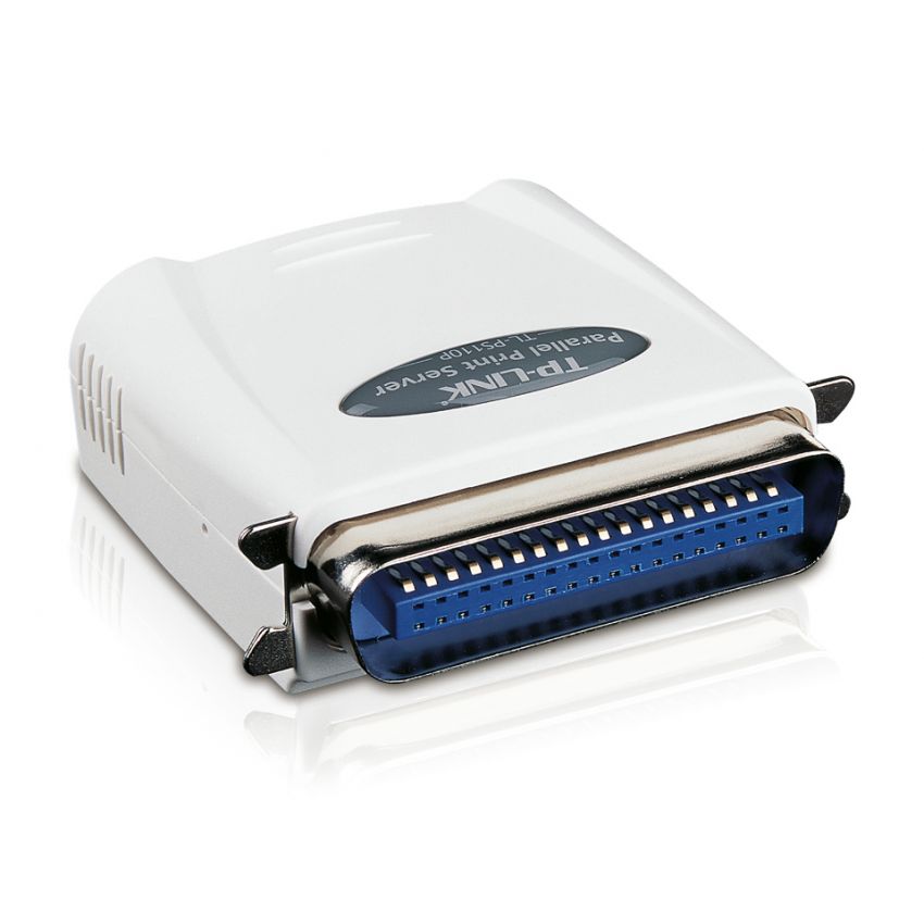 TP-LINK Single Parallel Port Fast Ethernet print server Ethernet LAN