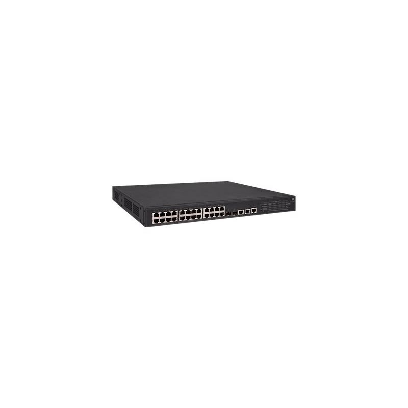 HPE 5130-24G-PoE+-2SFP+-2XGT (370W) EI - switch - 24 ports - managed - rack-mountable 