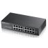 ZyXEL GS1100-16 Unmanaged Gigabit Ethernet (10/100/1000) Black